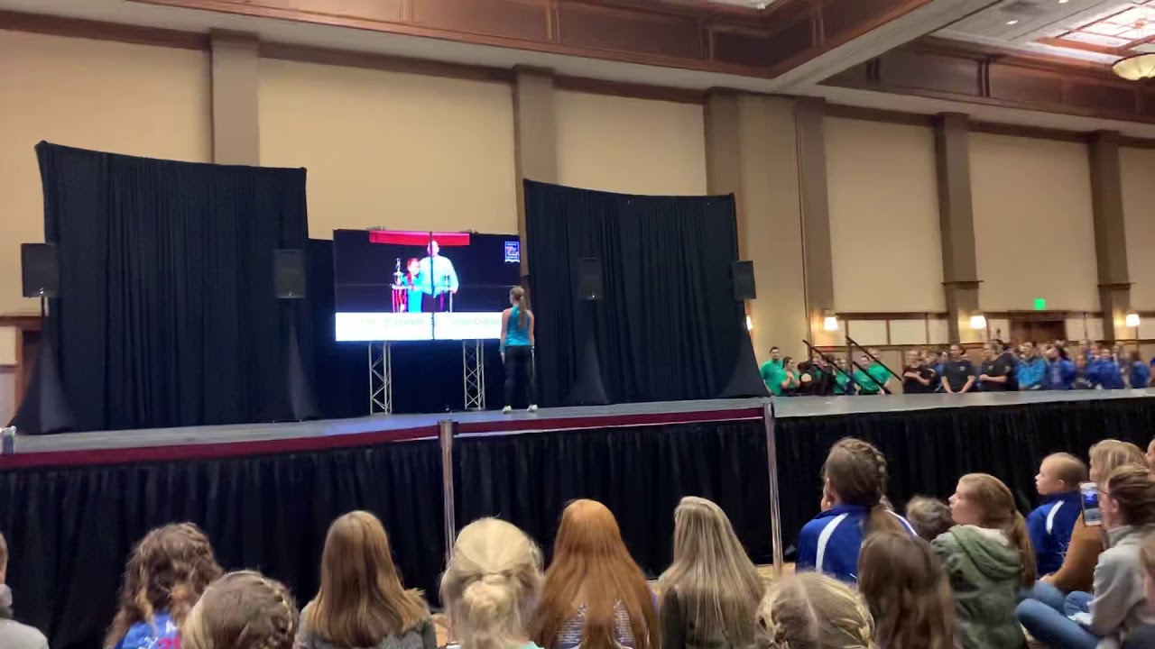 Callie Collins At ACHF Celebration Of Champions Ceremony