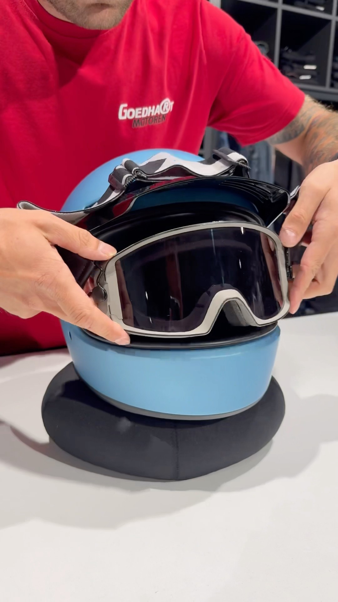 The John Doe One helmet for the real customization! #superbikelife