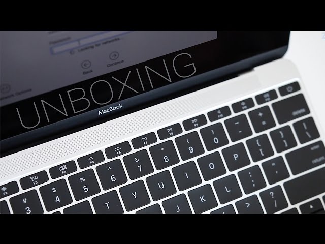 Silver MacBook Unboxing & Overview - YouTube