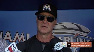 NYM@MIA: Mattingly discusses the Marlins' 'pen woes