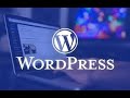 Presentation interface de wordpress