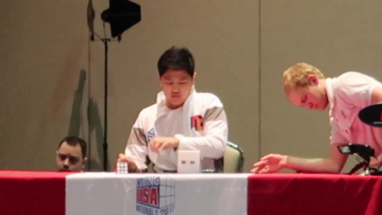 Max Park Rubik's Cube National Champion 7.06 Average