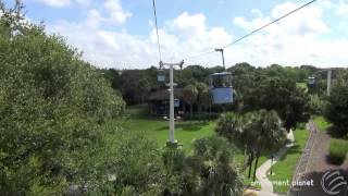Busch Gardens Tampa Skyride 2013 Full Ride-Through | Vintage Serengeti POV