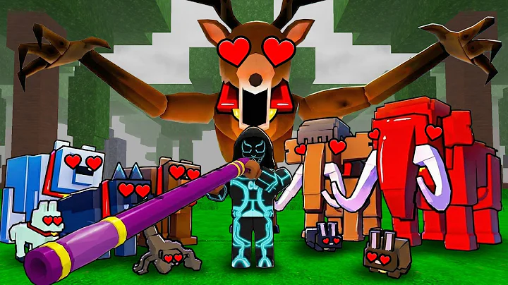Using The ADMIN TAMING FLUTE To Tame Every Animal in 99 Nights in the Forest!