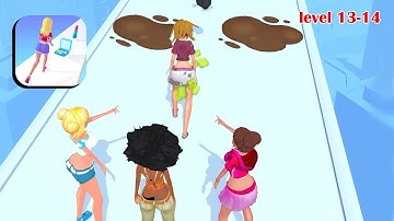 Makeover Run - All Levels Android Gameplay Level 13-14