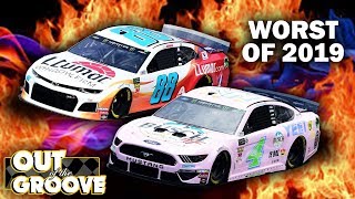 Top 10 Worst NASCAR Paint Schemes of 2019