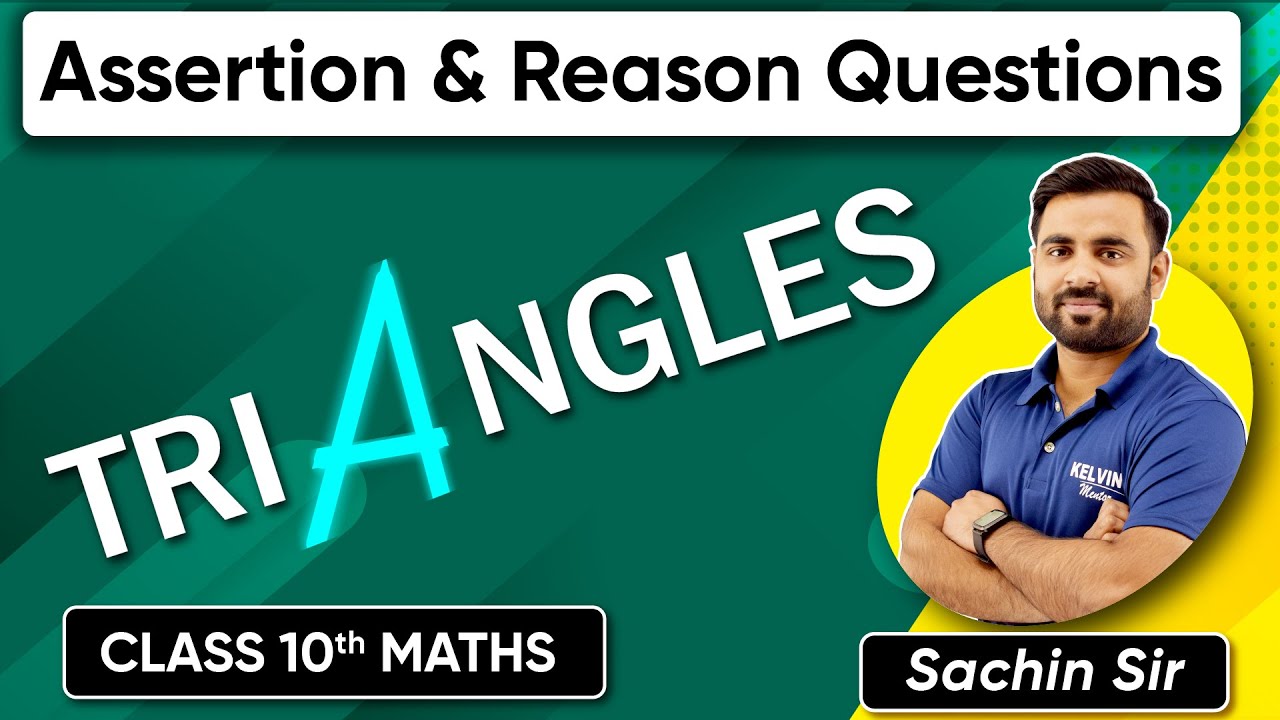 Triangles class 10 assertion reason questions check these out before