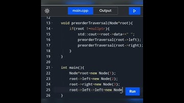 Day 37 of series|| How to write a c++ program to perform preorder traversal of a binary tree.
