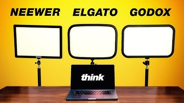 Beste bureaulamp voor YouTube! (Elgato vs Godox vs Neewer)