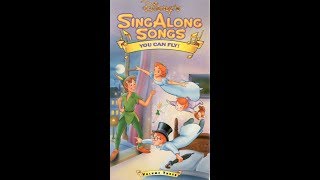 90S Disney Sing Along Songs Vol 3 You Can Fly