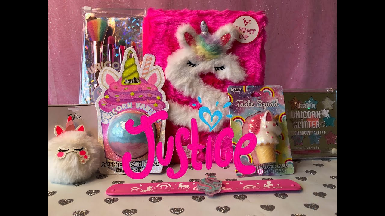 Justice Store Haul! Journal, Unicorn Makeup, Slap Band, and more