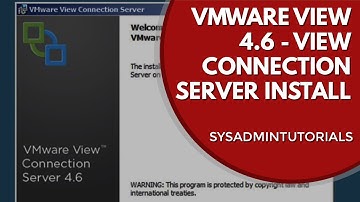 Part 2. Vmware View 4.6 - View Connection Server Installation