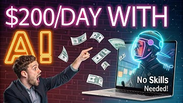 Make $200/Day Using AI Tools (No Skills Needed) – Easy AI Side Hustle 2025
