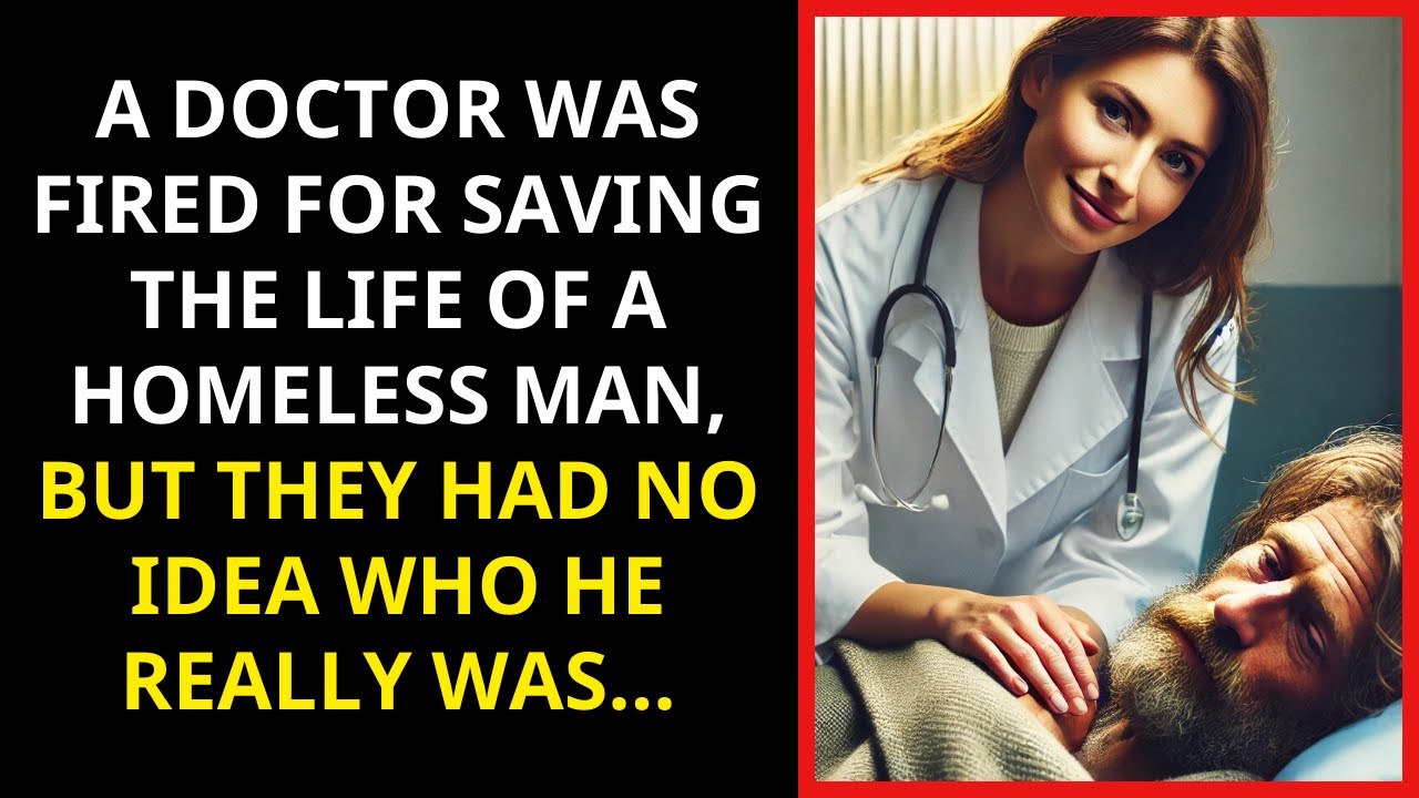 Doctor Fired for Saving the Life of a Homeless Man, But They Had No
