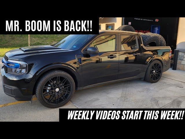 Ford Maverick Content! Upgrades/Updates/plans! Mr. Boom is back! 