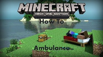 Minecraft Vehicle Tutorials - Ambulance (XBOX ONE)