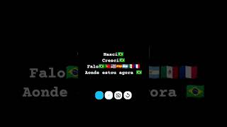I speak many languages.  falo muitas linguas