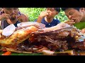 Native chicken adobo ||  Super juicy and deliciuos || Countryside cooking and mukbang in mountain