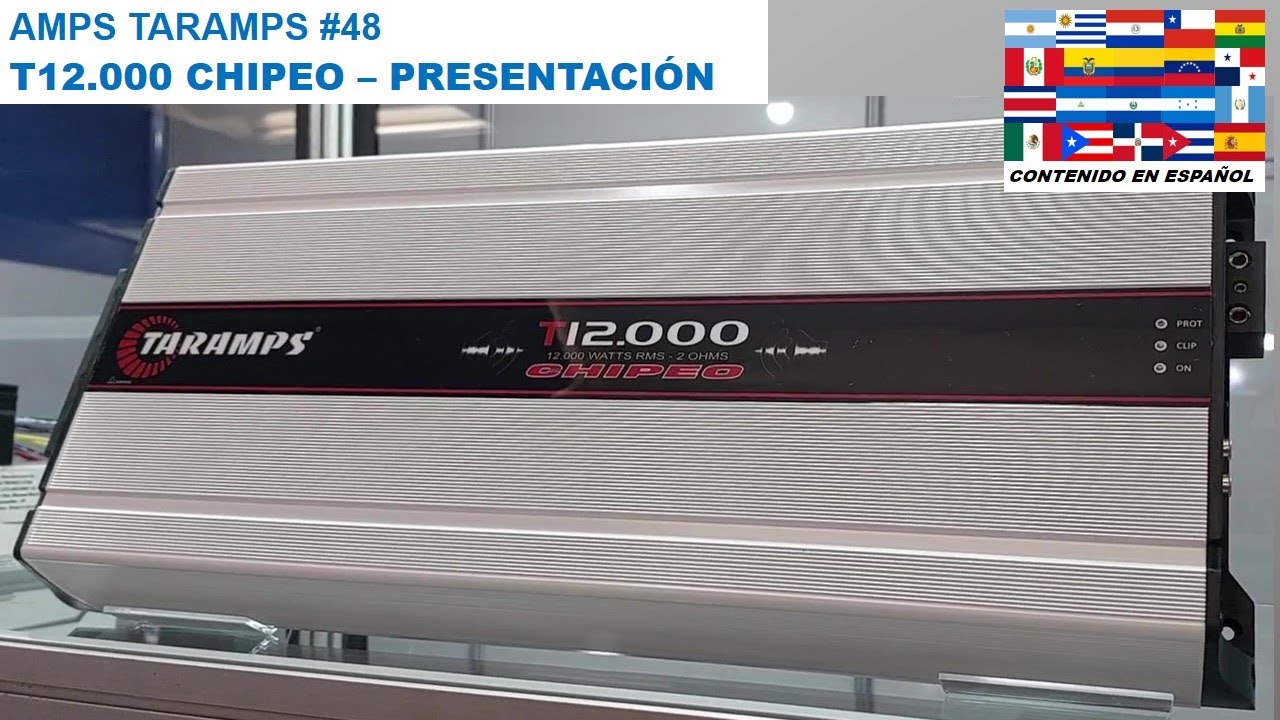 AMPS TARAMPS #48 - TARAMPS T12.000 CHIPEO AMPLIFIER - PRESENTATION 