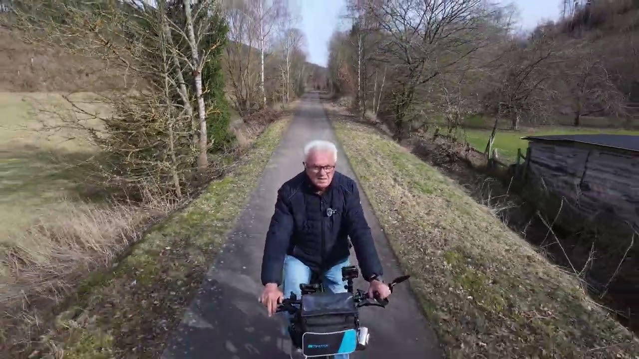 Fahrradtour am 07 03 26 im oberen Edertal