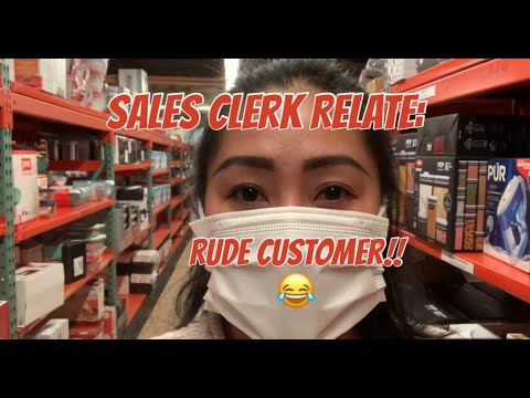 Buhay Sales Clerk Sa Amerika: Rude Customer! |LYNN - Lynn