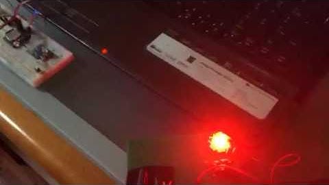 Test 2 sable láser arduino