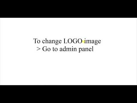 How to change logo image from TemplateMela theme setting