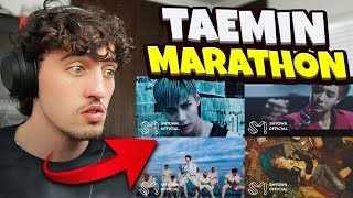 TAEMIN MARATHON (Move, Want, Idea, Criminal) M/V + Dance Practice | REACTION !!!