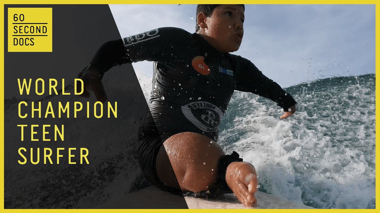 He’s A World Champion “Adaptive” Surfer