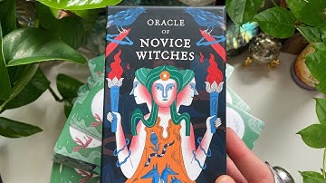 Oracle of Novice Witches 🧙‍♀️ Flip Through 🐍 Witches, Familiars, Folklore, Divination Tools