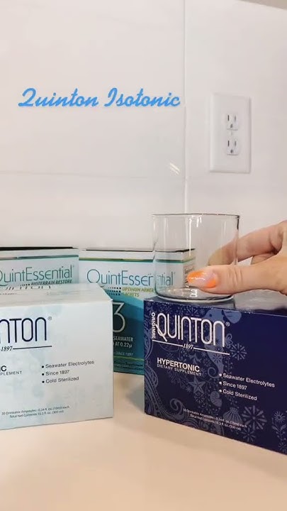 What Does Quinton Isotonic Do? - YouTube