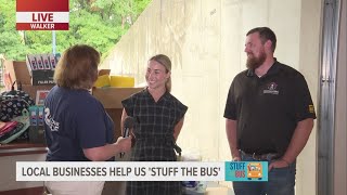 Local organizations, businesses donate school supplies for the Stuff the Bus campaign