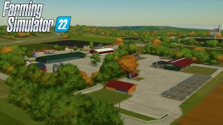 СТРОИТЕЛЬСТВО АМЕРИКАНСКОЙ ФЕРМЫ | ELMCREEK #1 | Farming Simulator 22 | FS22| ФС22 | Timelapse