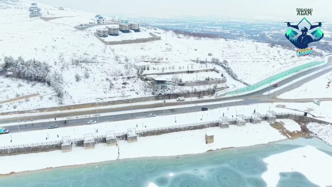 Pınarbaşı Malatya / Kış Mevsiminde Bile Başka Güzel... #drone #dji #malatya #mini5pro 