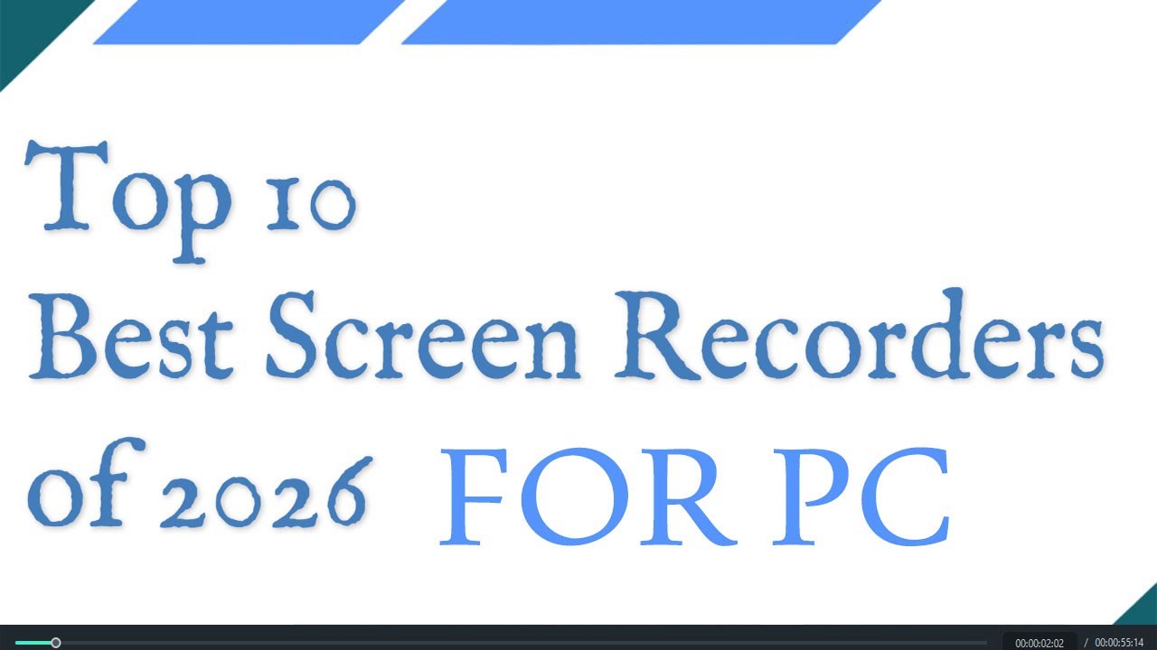 10 лучших программ для записи экрана для Windows 2026 | 10 лучших программ для записи экрана для ПК