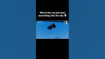 Car goes flying in Rec Room