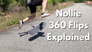 HOW TO NOLLIE TRE FLIP | Detailed Slow Motion Tutorial