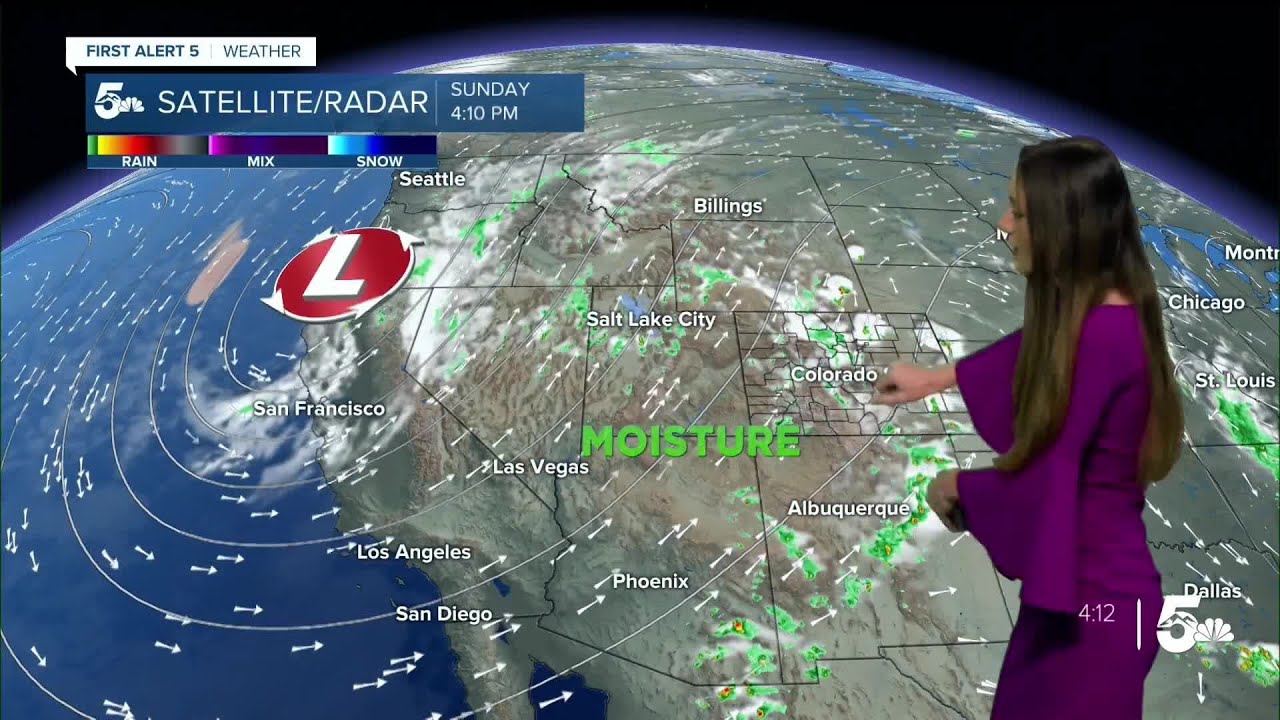 Rain chances will increase for the beginning of the work week - YouTube