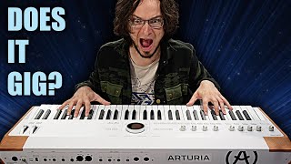 Playing Arturia AstroLab at Coachella  Keyboard Review