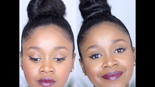 How to do a Top Knot / Ninja Bun | FLAWLESSHAIRSTYLE