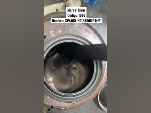 BMW 🚗 | B06 | SPARKLING BRONZE MET | CODIGO DE COLOR | PAINT CODE - YouTube