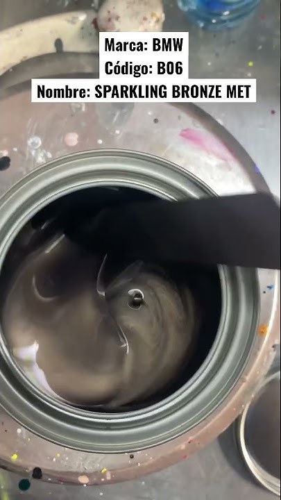 BMW 🚗 | B06 | SPARKLING BRONZE MET | CODIGO DE COLOR | PAINT CODE - YouTube