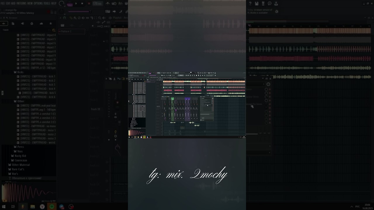 пресет и сведение в тгк mix2mochy 