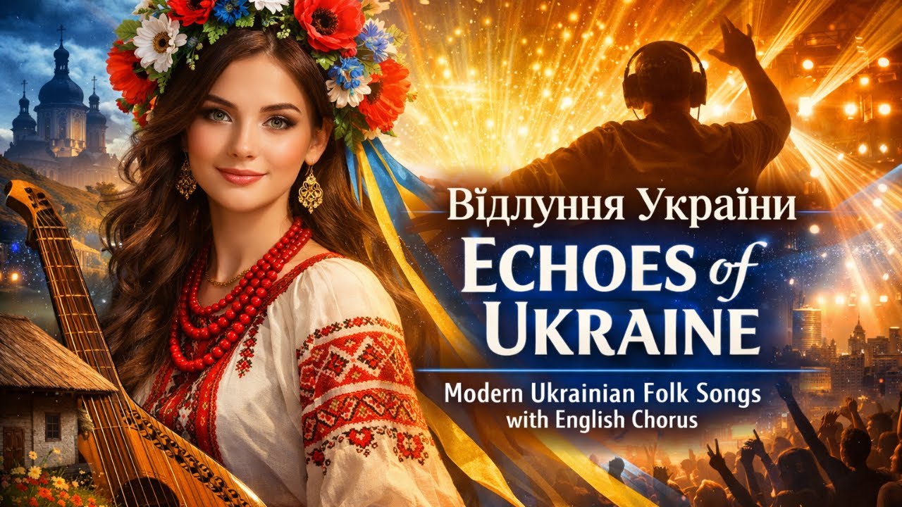 Відлуння України / Echoes of UkraineModern Ukrainian Folk Songs with English Chorus