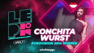 🇦🇹 Conchita Wurst "Colors Of Your Love" - LIVE @ London Eurovision Party 2024