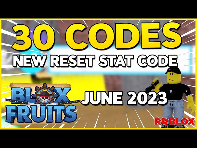 🔥NEW CODE🔥32 WORKING CODES for BLOX FRUITS Roblox in July 2023 🔥 RESET  STATS, X2🔥Codes for Roblox TV 