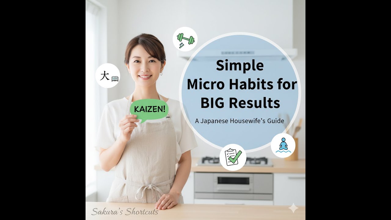 Kaizen Life Hacks: A Japanese Housewife’s Guide to Simple Micro Habits for Big Results.