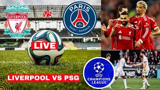 Liverpool vs PSG Live Stream Champions League Football UCL Match Commentary Score Highlights Direct screenshot 1