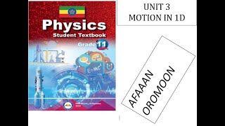 Motion in 1D