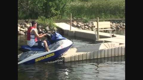 ShoreMaster Shoreport Floating PWC Lift